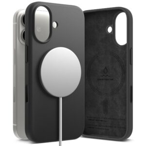 Ringke Silicone MagSafe tok iPhone 17 készülékhez (lila)