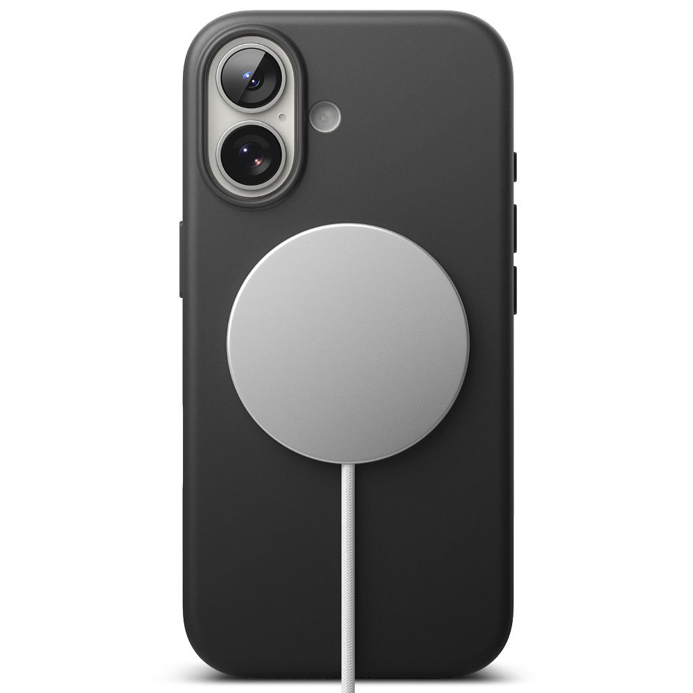 iTok webáruház - Ringke Ringke Silicone MagSafe tok iPhone 17 készülékhez (lila) 5 Ringke Silicone Magnetic MagSafe Case for iPhone 17 (lila)