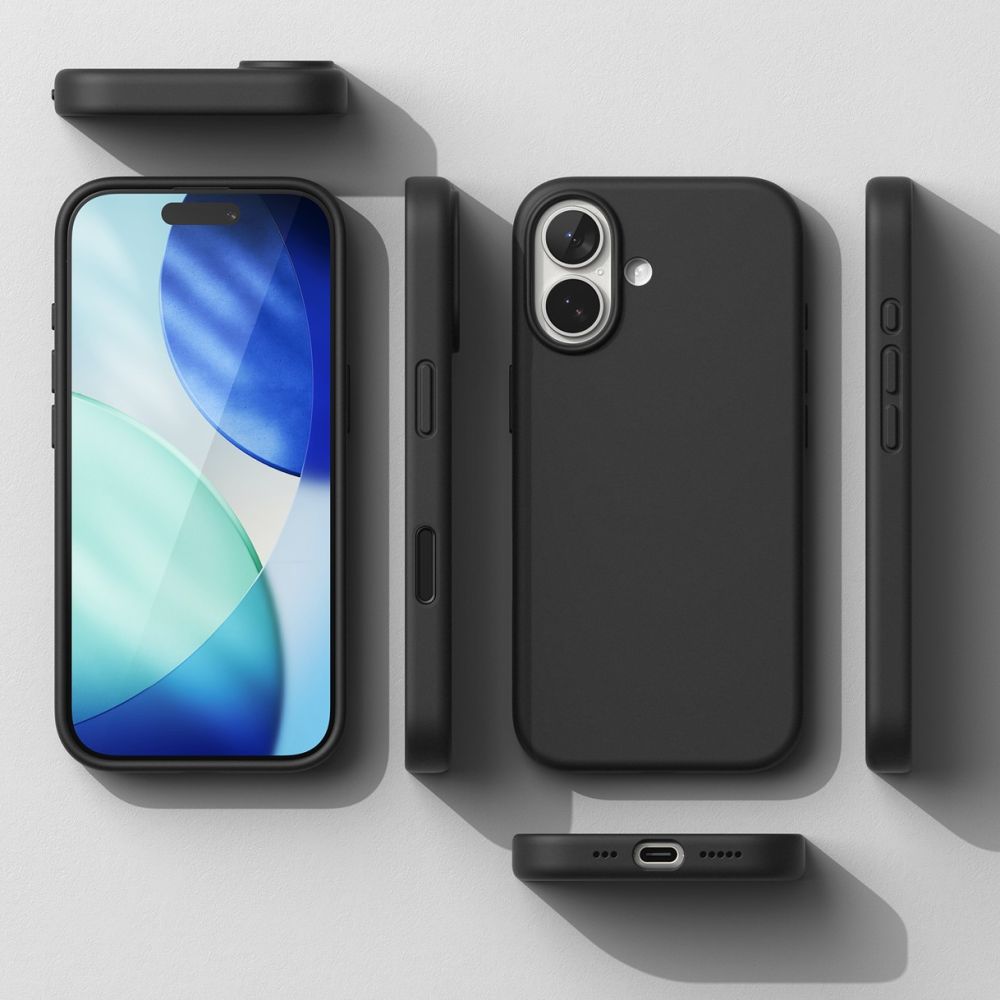 iTok webáruház - Ringke Ringke Silicone MagSafe tok iPhone 17 készülékhez (lila) 7 Ringke Silicone Magnetic MagSafe Case for iPhone 17 (lila)
