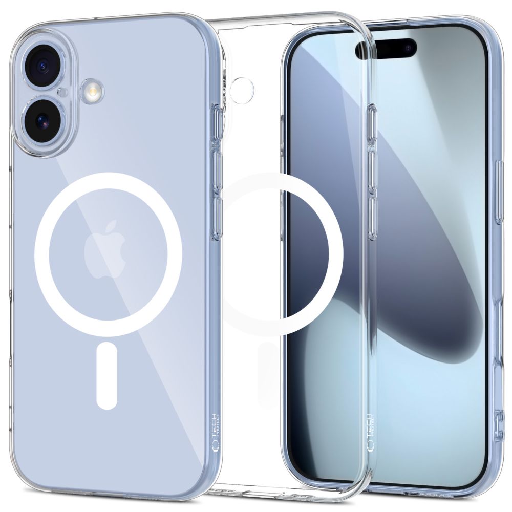 iTok webáruház - Tech-Protect Tech-Protect FlexAir MagSafe tok iPhone 17 készülékhez (átlátszó) 1 Tech-Protect FlexAir MagSafe Case for iPhone 17 (átlátszó)