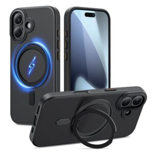 Tech-Protect MagRing MagSafe tok iPhone 17-hez (matt fekete)