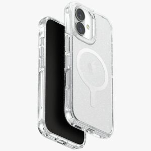 Uniq LifePro Xtreme Magclick tok iPhone 17-hez (átlátszó-csillámos)