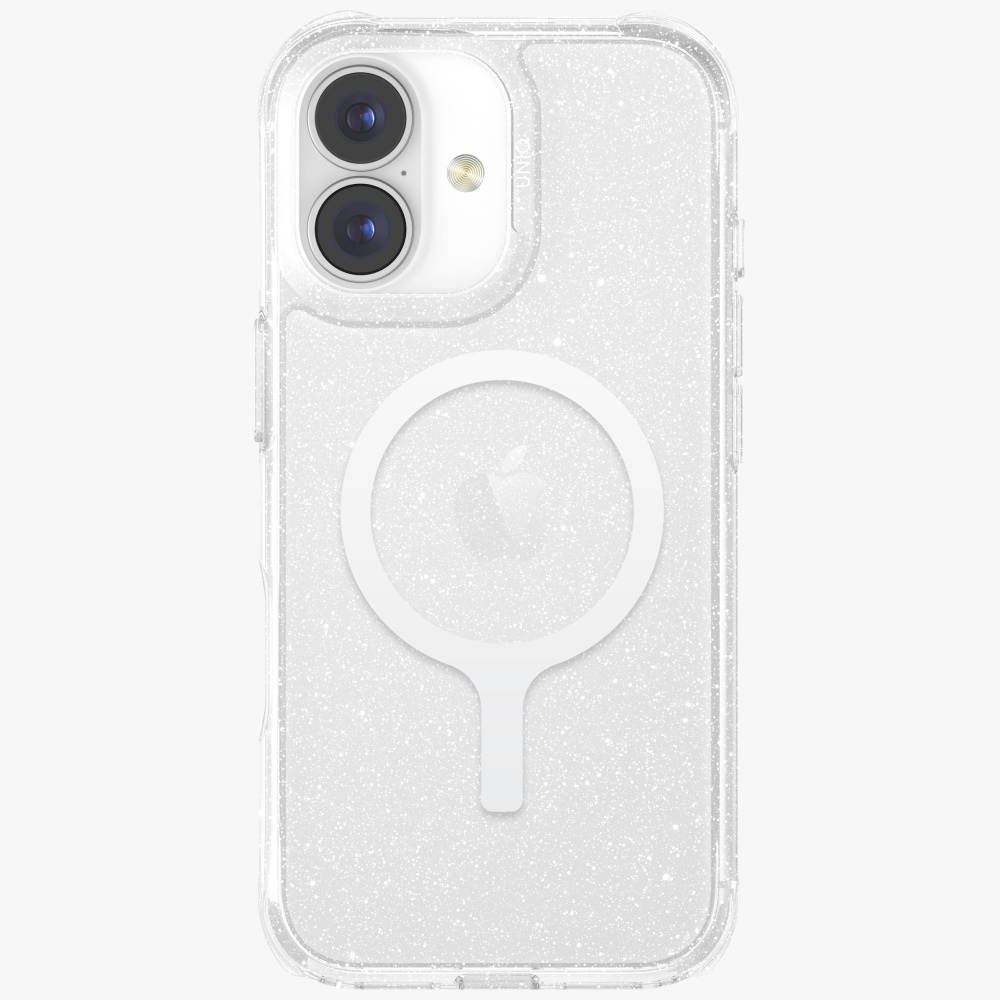 iTok webáruház - Uniq Uniq LifePro Xtreme Magclick tok iPhone 17-hez (átlátszó-csillámos) 2 Uniq LifePro Xtreme Magclick Charging Case for iPhone 17 (átlátszó-csillámos)