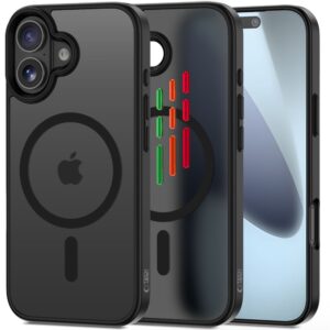 Tech-Protect MagMat XT 4 részes MagSafe tok iPhone 17 készülékhez (matt fekete)