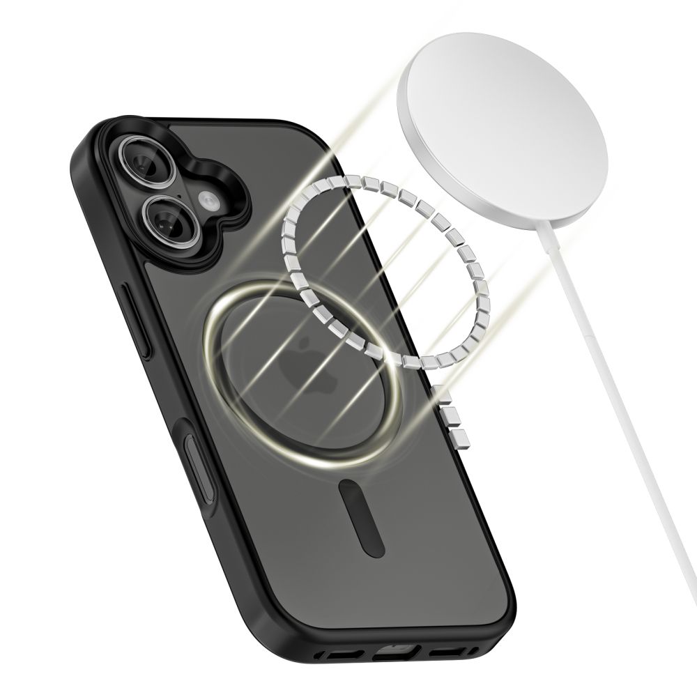 iTok webáruház - Tech-Protect Tech-Protect MagMat XT 4 részes MagSafe tok iPhone 17 készülékhez (matt fekete) 2 Tech-Protect MagMat XT 4-set MagSafe case for iPhone 17 (matt fekete)