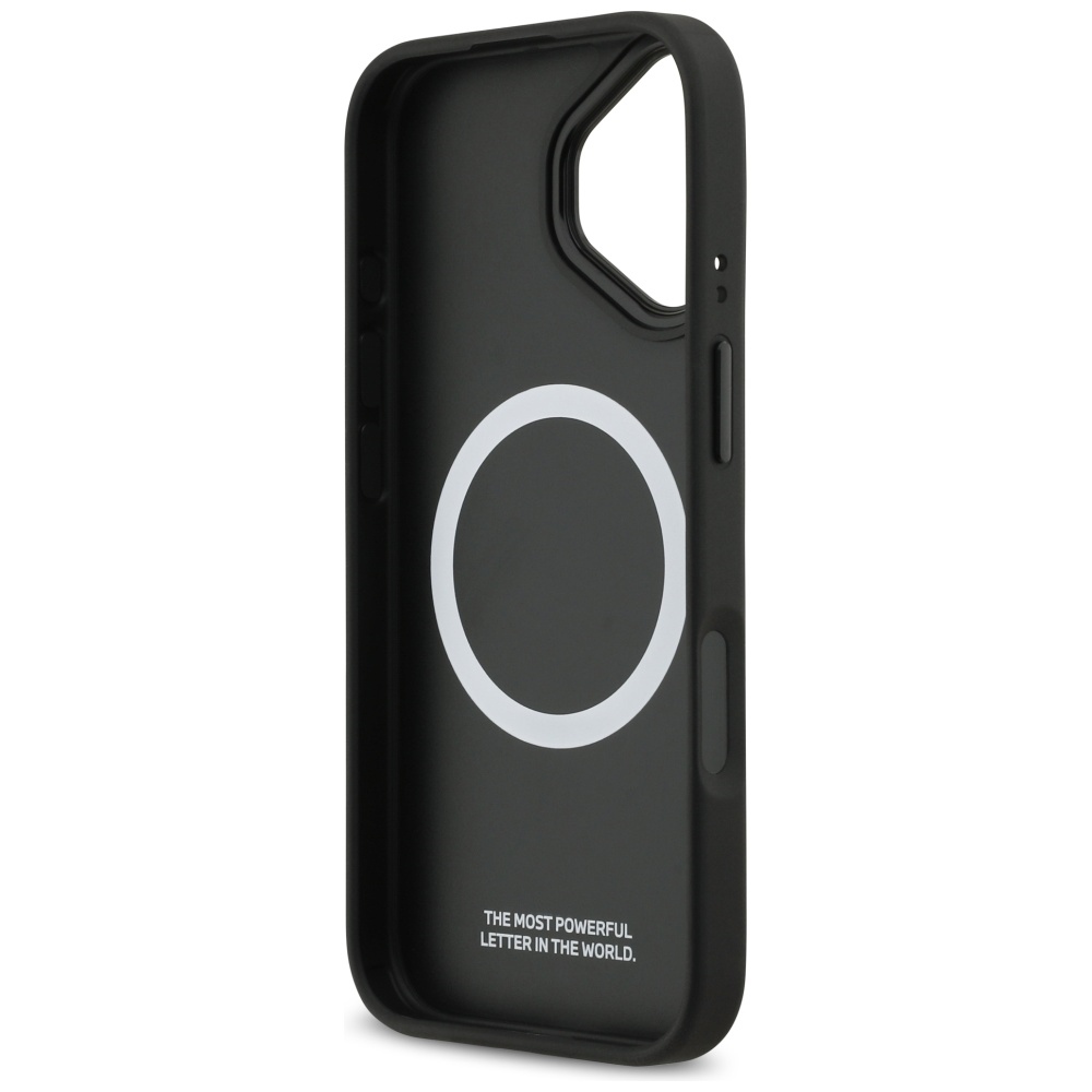 iTok webáruház - BMW BMW M Perforated Stripe Logo MagSafe tok iPhone 17-hez (szürke) 6 BMW M Perforated Stripe Logo MagSafe Case for iPhone 17 (szürke)