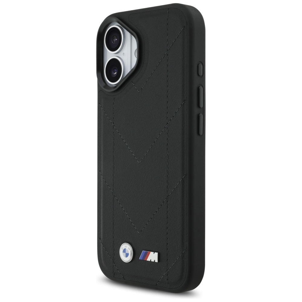iTok webáruház - BMW BMW M Quilted Logo MagSafe tok iPhone 17-hez (fekete) 2 BMW M Quilted Logo MagSafe iPhone 17 Case (fekete)