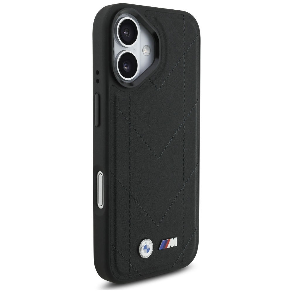 iTok webáruház - BMW BMW M Quilted Logo MagSafe tok iPhone 17-hez (fekete) 4 BMW M Quilted Logo MagSafe iPhone 17 Case (fekete)