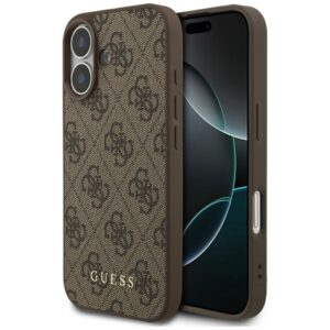 Guess 4G Classic tok iPhone 17-hez (barna)