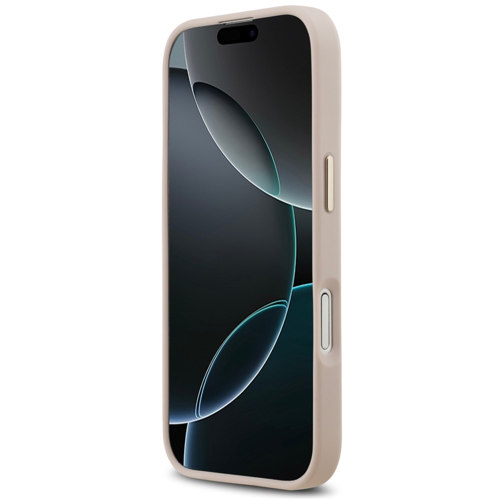 iTok webáruház - Guess Guess 4G PU Classic Logo MagSafe tok iPhone 17-hez (rózsaszín) 5 Guess 4G PU Classic Logo MagSafe Case for iPhone 17 (rózsaszín)