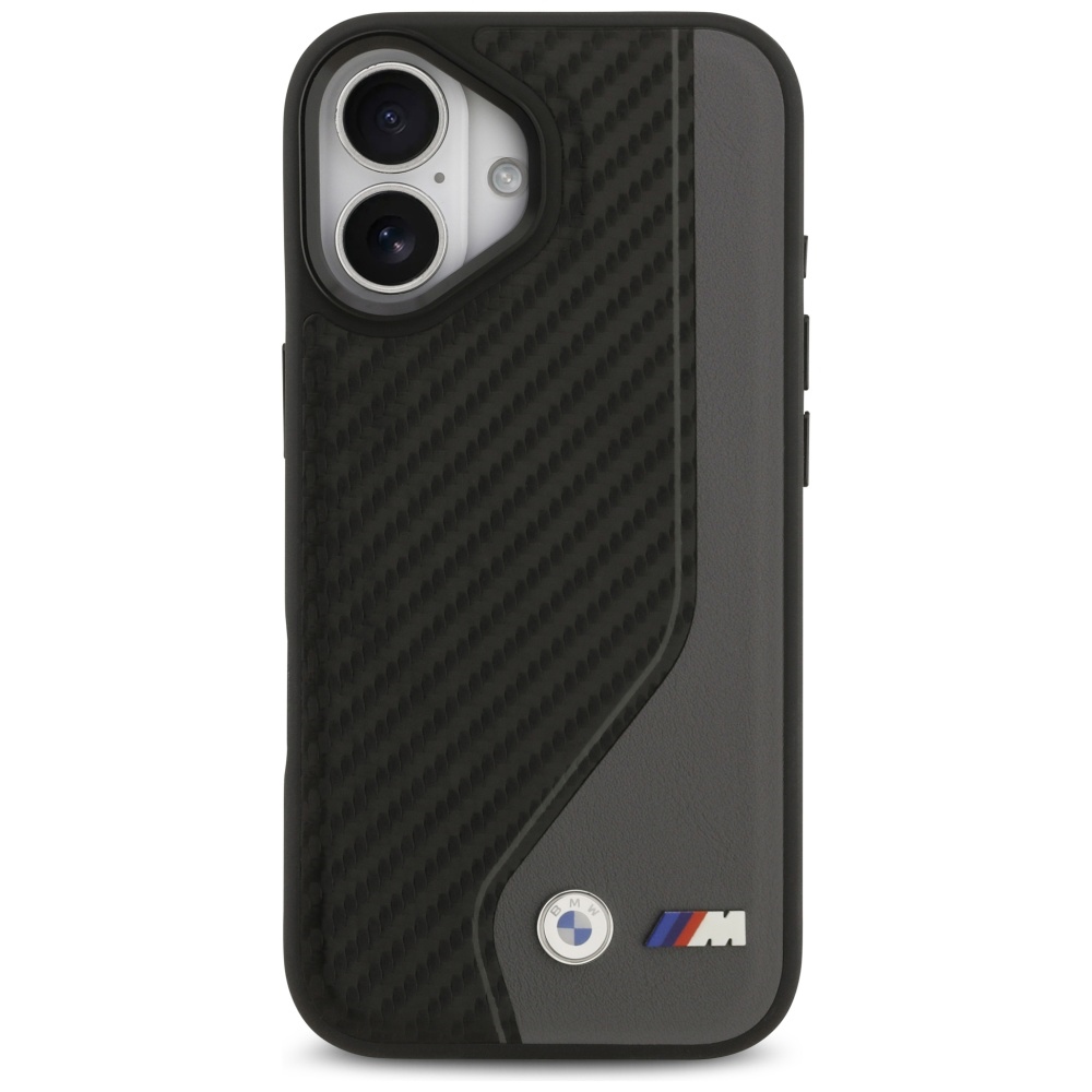 iTok webáruház - BMW BMW M Carbon Logo MagSafe tok iPhone 17-hez (fekete és szürke) 3 BMW M Carbon Logo MagSafe Case for iPhone 17 (fekete és szürke)