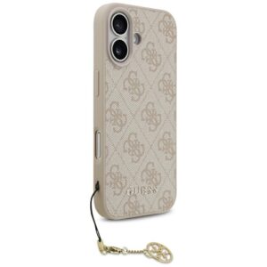 Guess 4G Charms Collection MagSafe tok iPhone 17 készülékhez (rózsaszín)