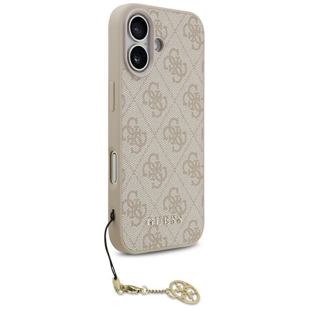 iTok webáruház - Guess Guess 4G Charms Collection MagSafe tok iPhone 17 készülékhez (rózsaszín) 1 Guess 4G Charms Collection MagSafe Case for iPhone 17 (rózsaszín)