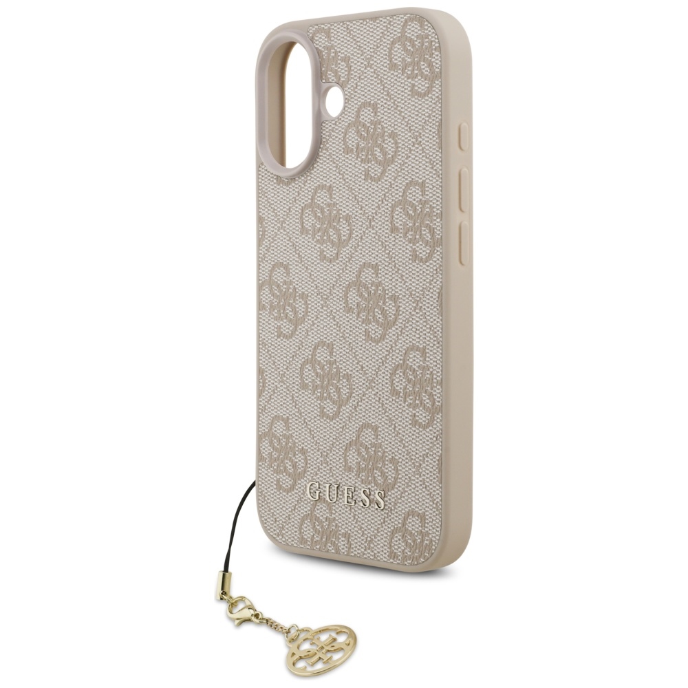 iTok webáruház - Guess Guess 4G Charms Collection MagSafe tok iPhone 17 készülékhez (rózsaszín) 5 Guess 4G Charms Collection MagSafe Case for iPhone 17 (rózsaszín)