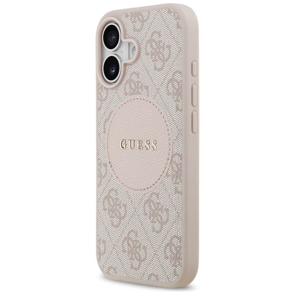 iTok webáruház - Guess Guess 4G Circle Classic Logo MagSafe tok iPhone 17 készülékhez (rózsaszín) 2 Guess 4G Circle Classic Logo MagSafe Case for iPhone 17 (rózsaszín)