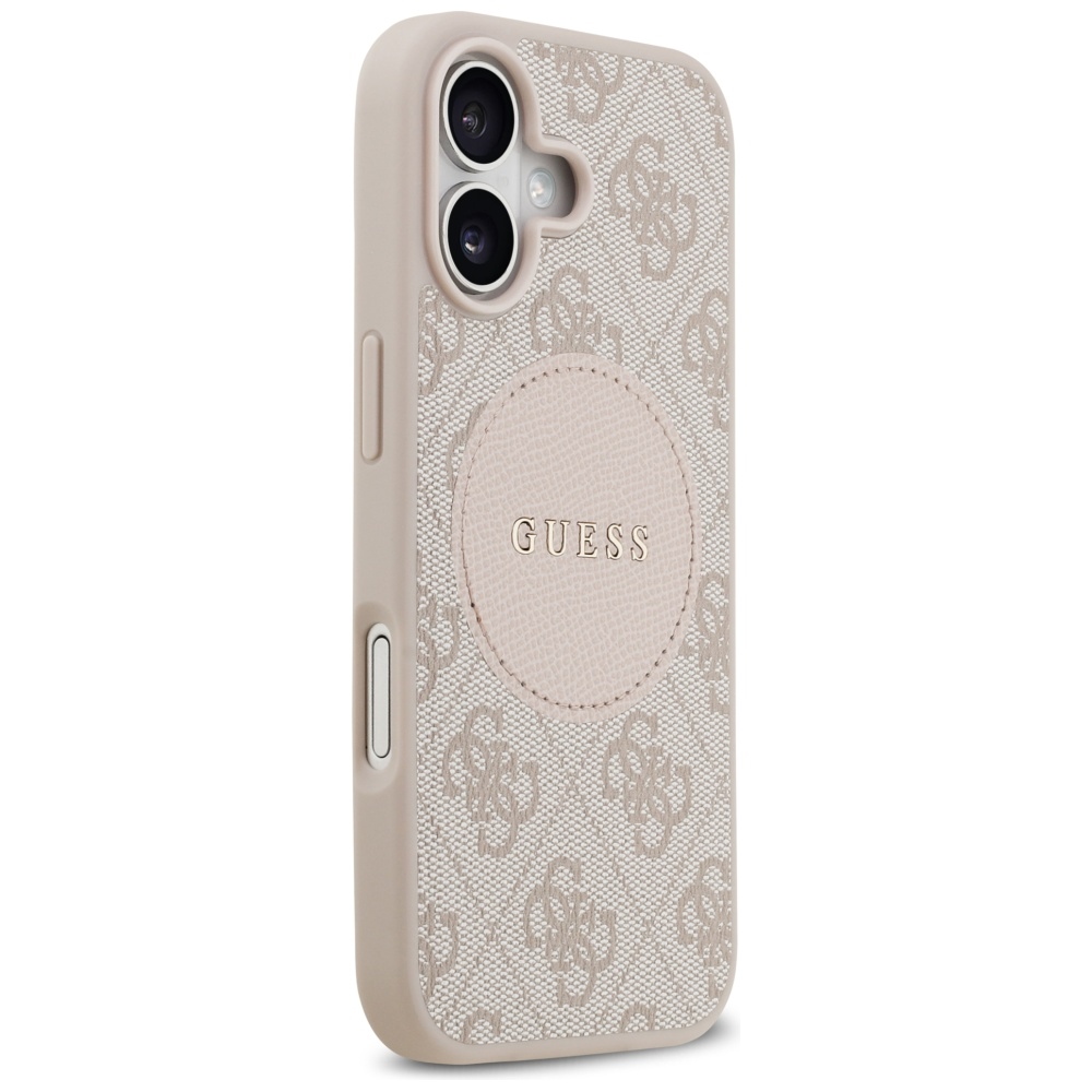 iTok webáruház - Guess Guess 4G Circle Classic Logo MagSafe tok iPhone 17 készülékhez (rózsaszín) 4 Guess 4G Circle Classic Logo MagSafe Case for iPhone 17 (rózsaszín)