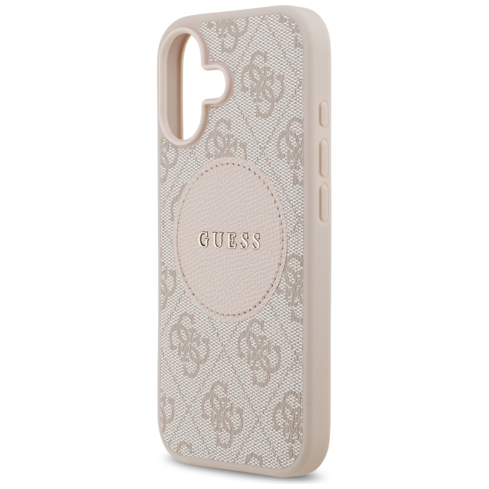 iTok webáruház - Guess Guess 4G Circle Classic Logo MagSafe tok iPhone 17 készülékhez (rózsaszín) 6 Guess 4G Circle Classic Logo MagSafe Case for iPhone 17 (rózsaszín)