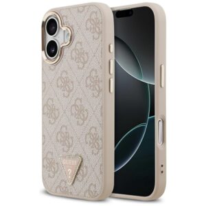 Guess 4G Triangle Logo MagSafe tok iPhone 17-hez (rozéarany)
