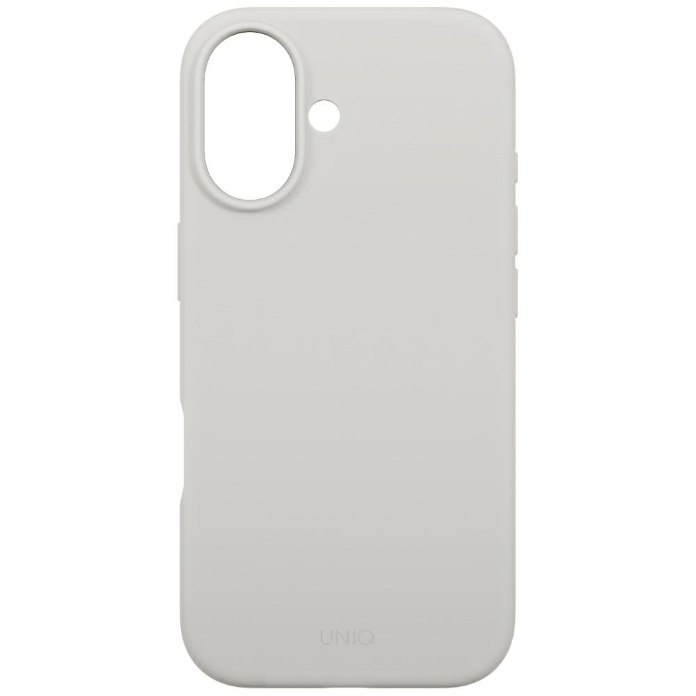 iTok webáruház - Uniq Uniq Lino iPhone 17 Magclick tok (szürke) 3 Uniq Lino iPhone 17 Magclick Charging Case (szürke)