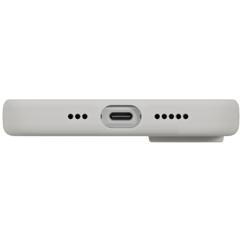 iTok webáruház - Uniq Uniq Lino iPhone 17 Magclick tok (szürke) 5 Uniq Lino iPhone 17 Magclick Charging Case (szürke)