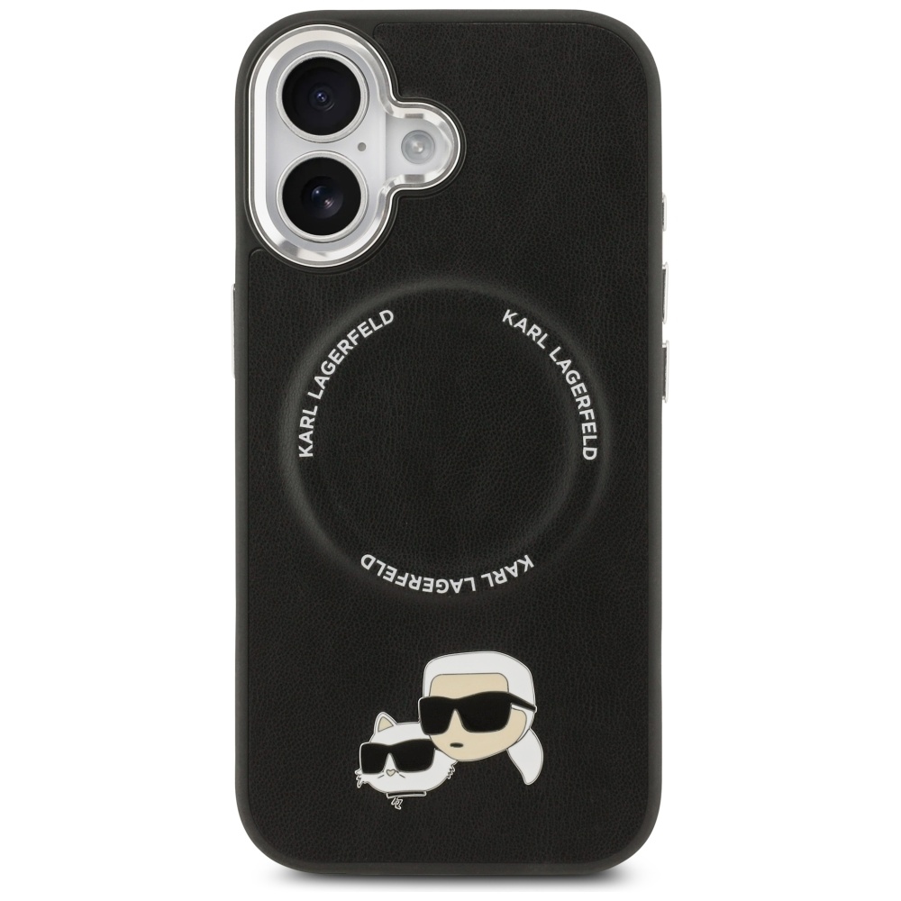 iTok webáruház - Karl Lagerfeld Karl Lagerfeld Karl & Choupette Pins MagSafe Case for iPhone 17 (fekete) 3 Karl Lagerfeld Karl & Choupette Pins MagSafe Case for iPhone 17 (fekete)