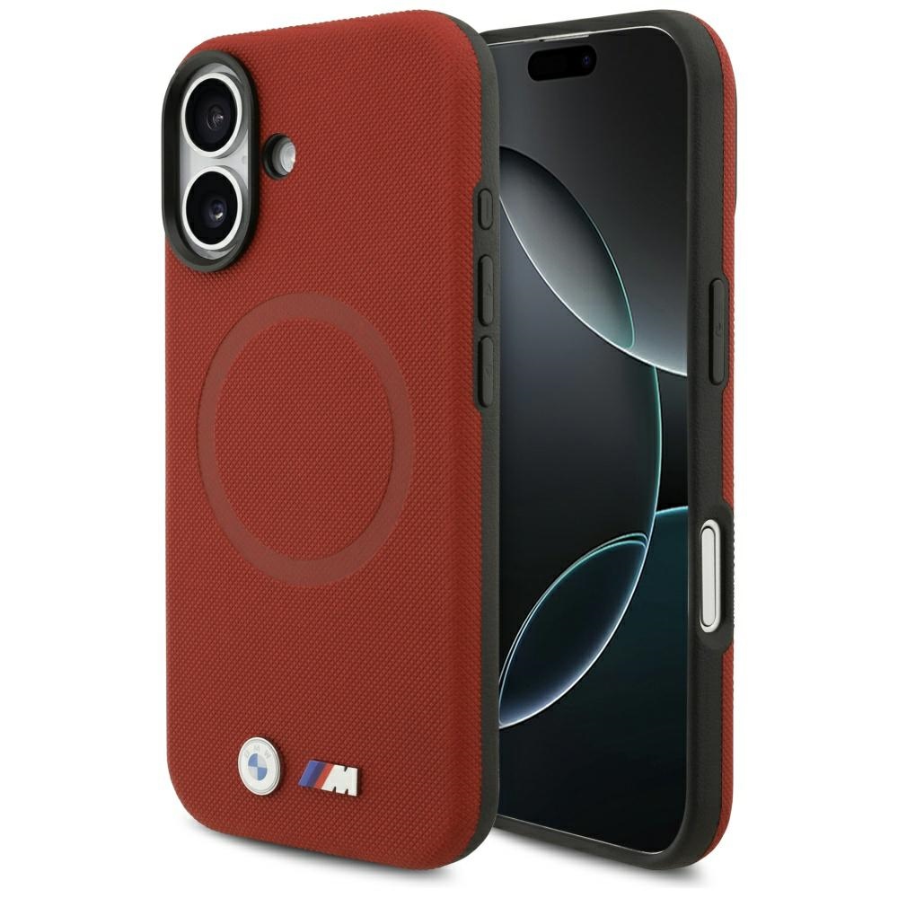 iTok webáruház - BMW BMW M FW Metal Logo MagSafe tok iPhone 17-hez (piros) 1 BMW M FW Metal Logo MagSafe Case for iPhone 17 (piros)
