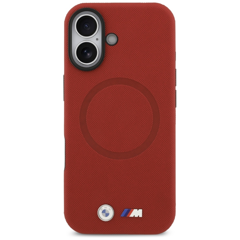 iTok webáruház - BMW BMW M FW Metal Logo MagSafe tok iPhone 17-hez (piros) 3 BMW M FW Metal Logo MagSafe Case for iPhone 17 (piros)