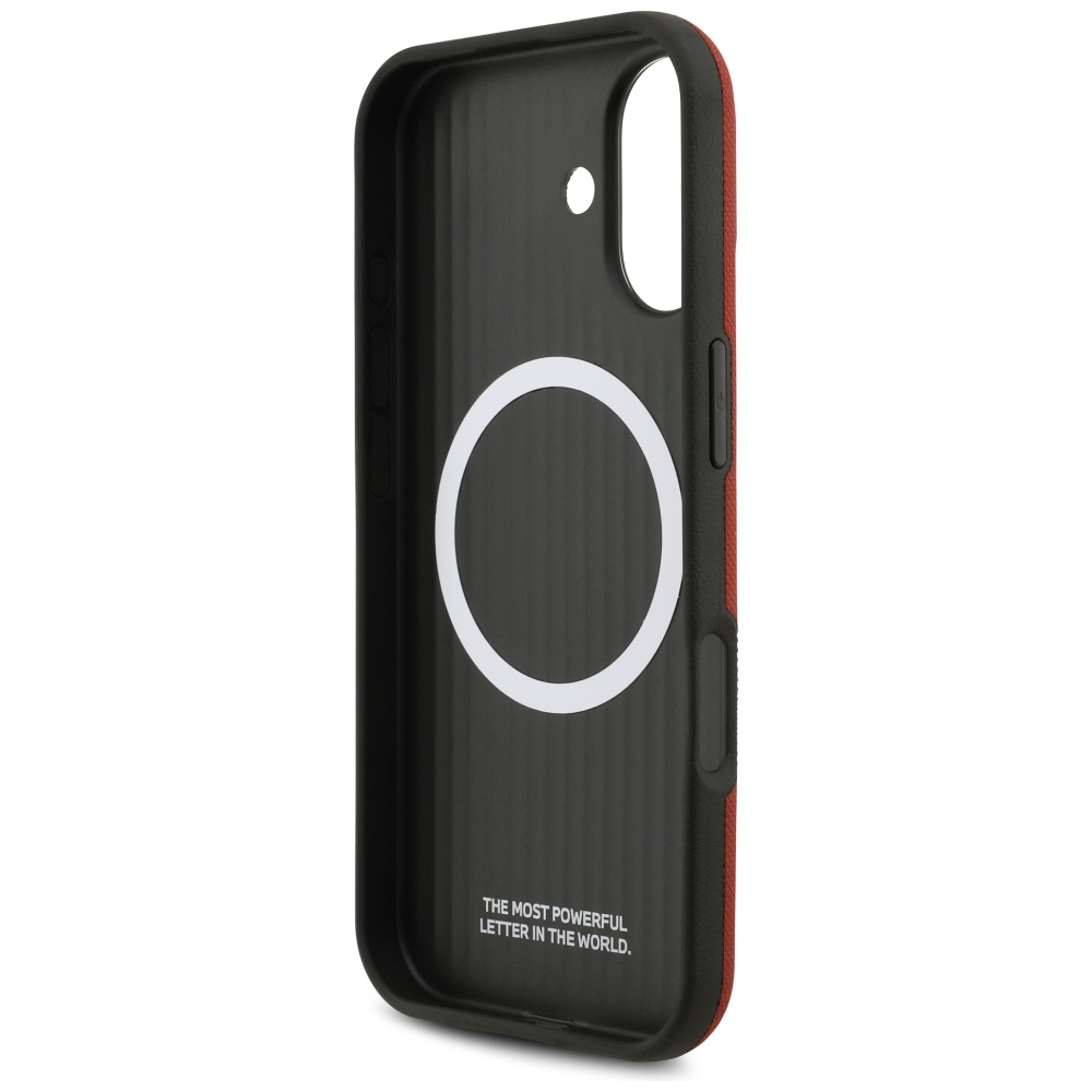iTok webáruház - BMW BMW M FW Metal Logo MagSafe tok iPhone 17-hez (piros) 7 BMW M FW Metal Logo MagSafe Case for iPhone 17 (piros)