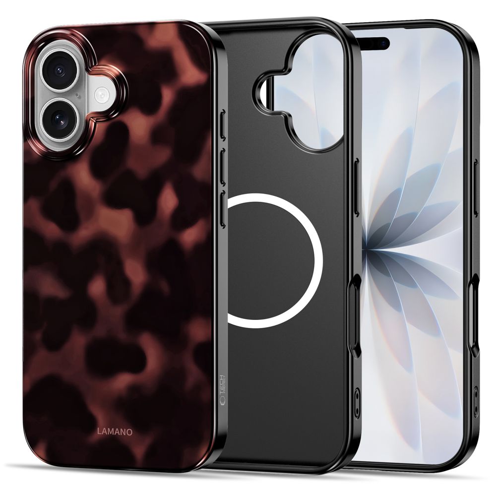 iTok webáruház - Tech-Protect Tech-Protect Lamano MagSafe tok iPhone 17-hez (fekete-piros) 3 Tech-Protect Lamano MagSafe case for iPhone 17 (fekete-piros)