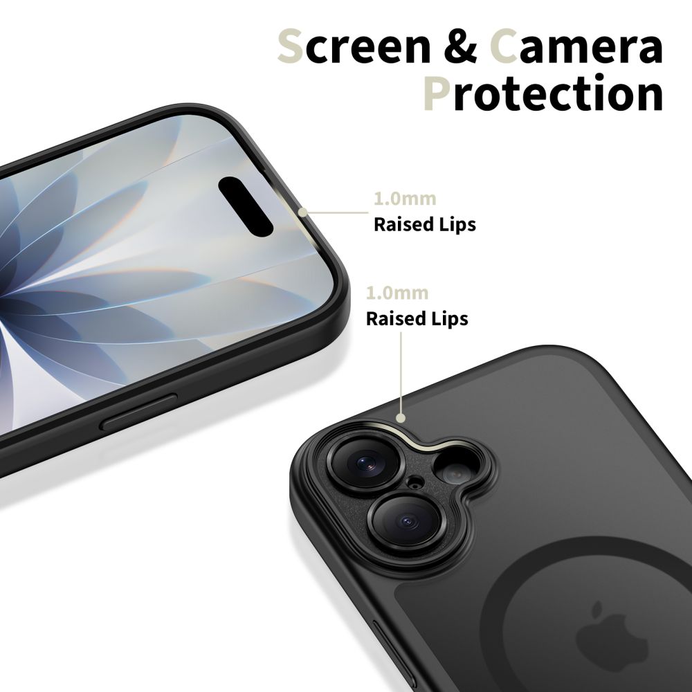 iTok webáruház - Tech-Protect Tech-Protect Magpeak MagSafe CC tok iPhone 17-hez (matt fekete) 3 Tech-Protect Magpeak Magsafe CC Case for iPhone 17 (matt fekete)