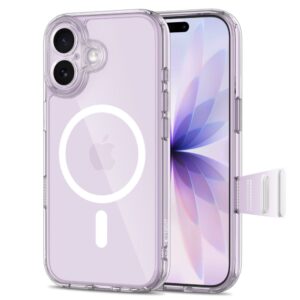 Tech-Protect Magpeak MagSafe CC tok iPhone 17 készülékhez (átlátszó)