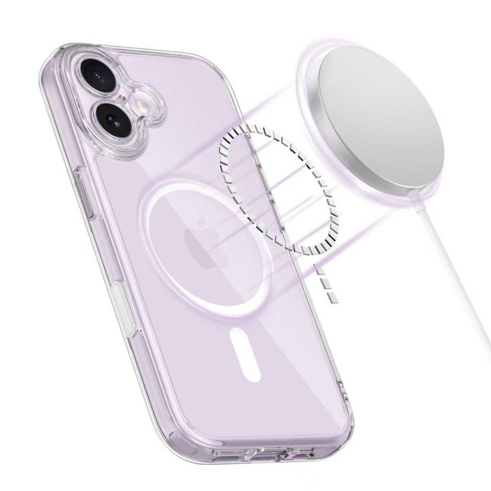 iTok webáruház - Tech-Protect Tech-Protect Magpeak MagSafe CC tok iPhone 17 készülékhez (átlátszó) 3 Tech-Protect Magpeak Magsafe CC Case for iPhone 17 (átlátszó)