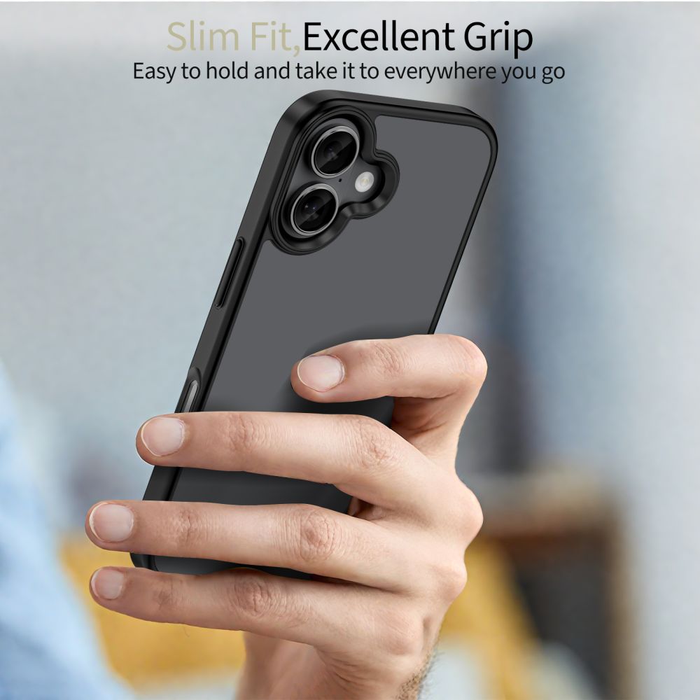 iTok webáruház - Tech-Protect Tech-Protect MagMat tok iPhone 17 készülékhez (matt fekete) 4 Tech-Protect MagMat iPhone 17 Case (matt fekete)