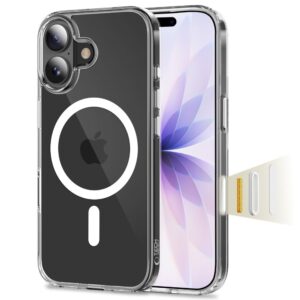 Tech-Protect Flexair Hybrid CC MagSafe tok iPhone 17-hez (átlátszó)