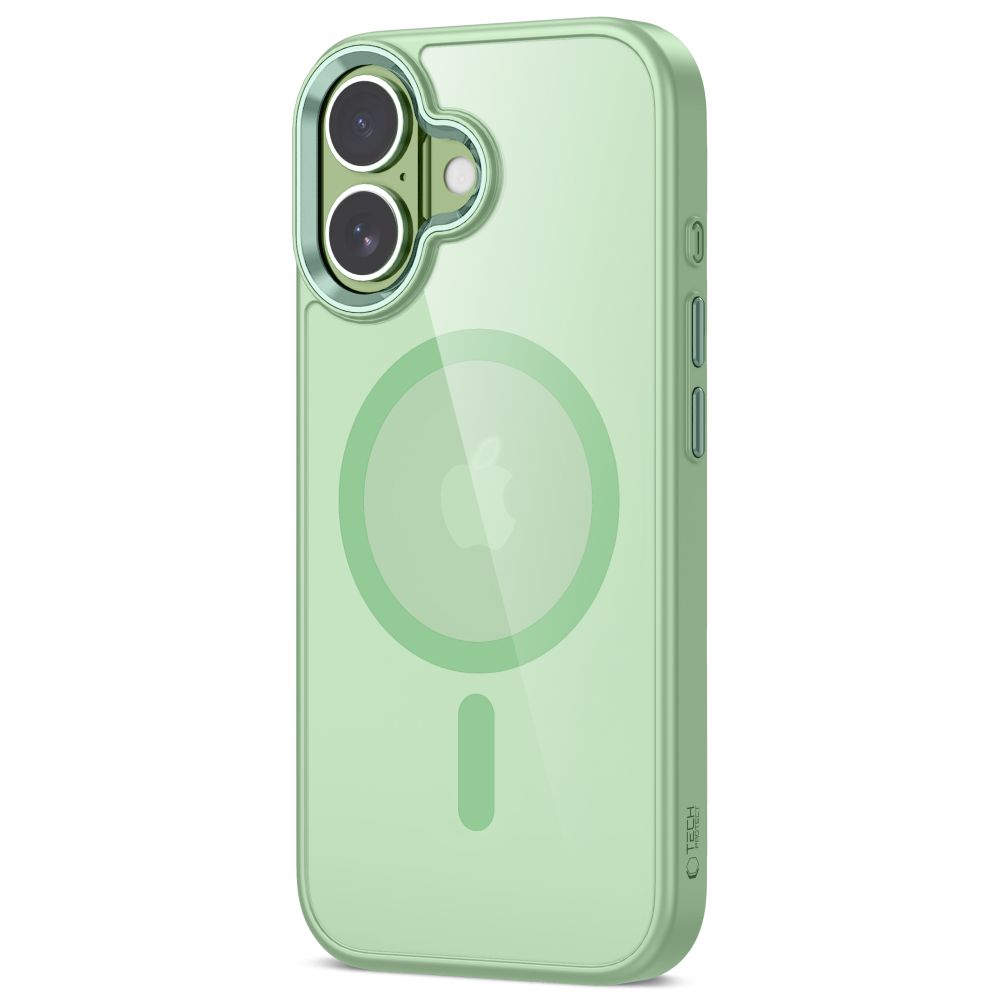 iTok webáruház - Tech-Protect Tech-Protect MagMat MagSafe tok iPhone 17 készülékhez (átlátszó zöld) 2 Tech-Protect MagMat MagSafe Case for iPhone 17 (átlátszó zöld)