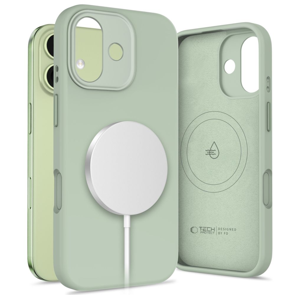 iTok webáruház - Tech-Protect Tech-Protect Uniq MagSafe tok iPhone 17-hez (zöld) 1 Tech-Protect Uniq MagSafe case for iPhone 17 (zöld)