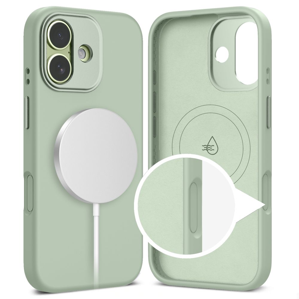iTok webáruház - Tech-Protect Tech-Protect Uniq MagSafe tok iPhone 17-hez (zöld) 2 Tech-Protect Uniq MagSafe case for iPhone 17 (zöld)