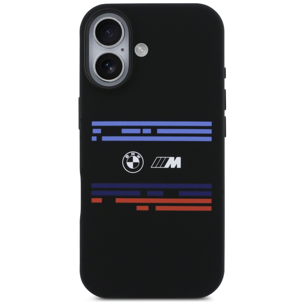 iTok webáruház - BMW BMW M Silicon Horizontal Line MagSafe tok iPhone 17-hez (fekete) 3 BMW M Silicon Horizontal Line MagSafe Case for iPhone 17 (fekete)