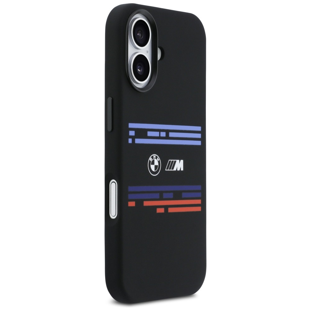 iTok webáruház - BMW BMW M Silicon Horizontal Line MagSafe tok iPhone 17-hez (fekete) 4 BMW M Silicon Horizontal Line MagSafe Case for iPhone 17 (fekete)