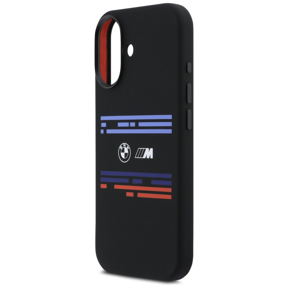 iTok webáruház - BMW BMW M Silicon Horizontal Line MagSafe tok iPhone 17-hez (fekete) 6 BMW M Silicon Horizontal Line MagSafe Case for iPhone 17 (fekete)
