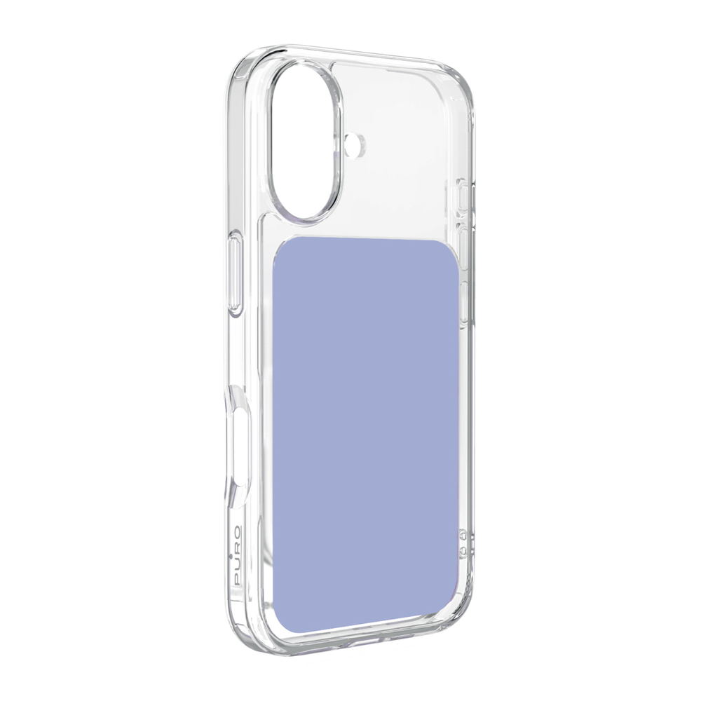 iTok webáruház - Puro Puro Plate Mag tok iPhone 17-hez, MagSafe-kompatibilis (lila) 1 Puro Plate Mag Case for iPhone 17 Compatible with MagSafe (lila)