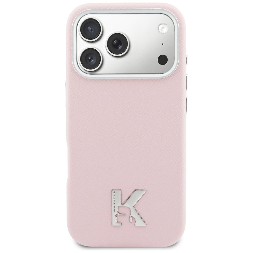 iTok webáruház - Karl Lagerfeld Karl Lagerfeld Karl Head Logo MagSafe tok iPhone 17-hez (rózsaszín) 1 Karl Lagerfeld Karl Head Logo MagSafe Case for iPhone 17 (rózsaszín)