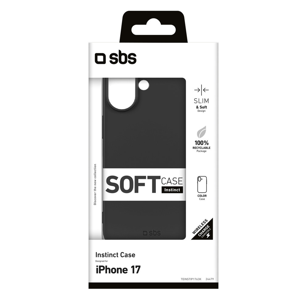 iTok webáruház - SBS SBS Instinct iPhone 17 tok (fekete) 2 SBS Instinct iPhone 17 Case (fekete)