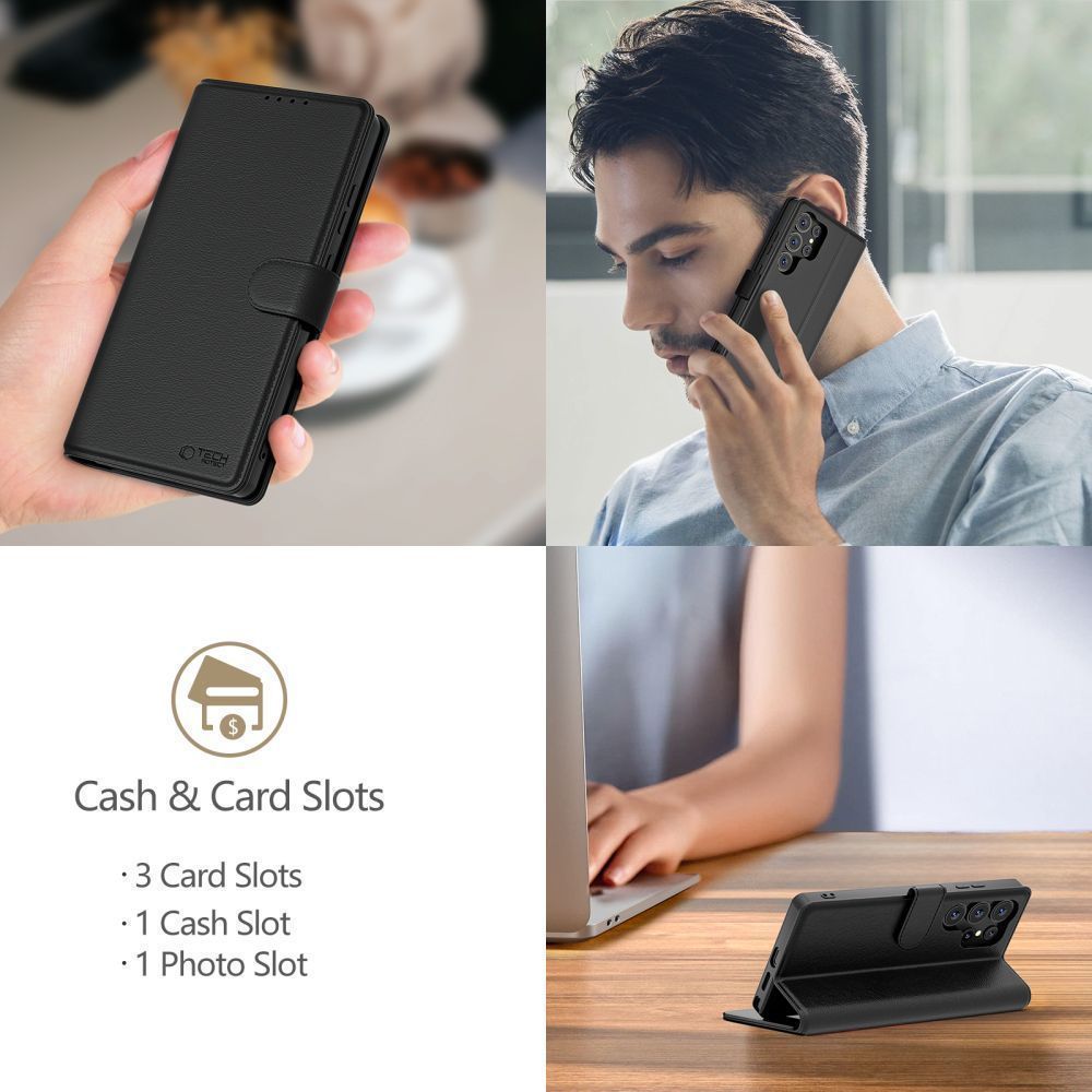 iTok webáruház - Tech-Protect Tech-Protect Wallet tok Xiaomi Redmi Note 15 Pro 5G (fekete) 4 Tech-Protect Wallet Case for Xiaomi Redmi Note 15 Pro 5G (fekete)