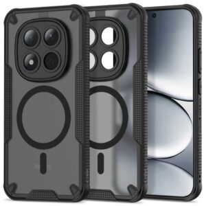 Tech-Protect Rugged Shield MagSafe tok Xiaomi Redmi Note 15 Pro 5G készülékhez (fekete)