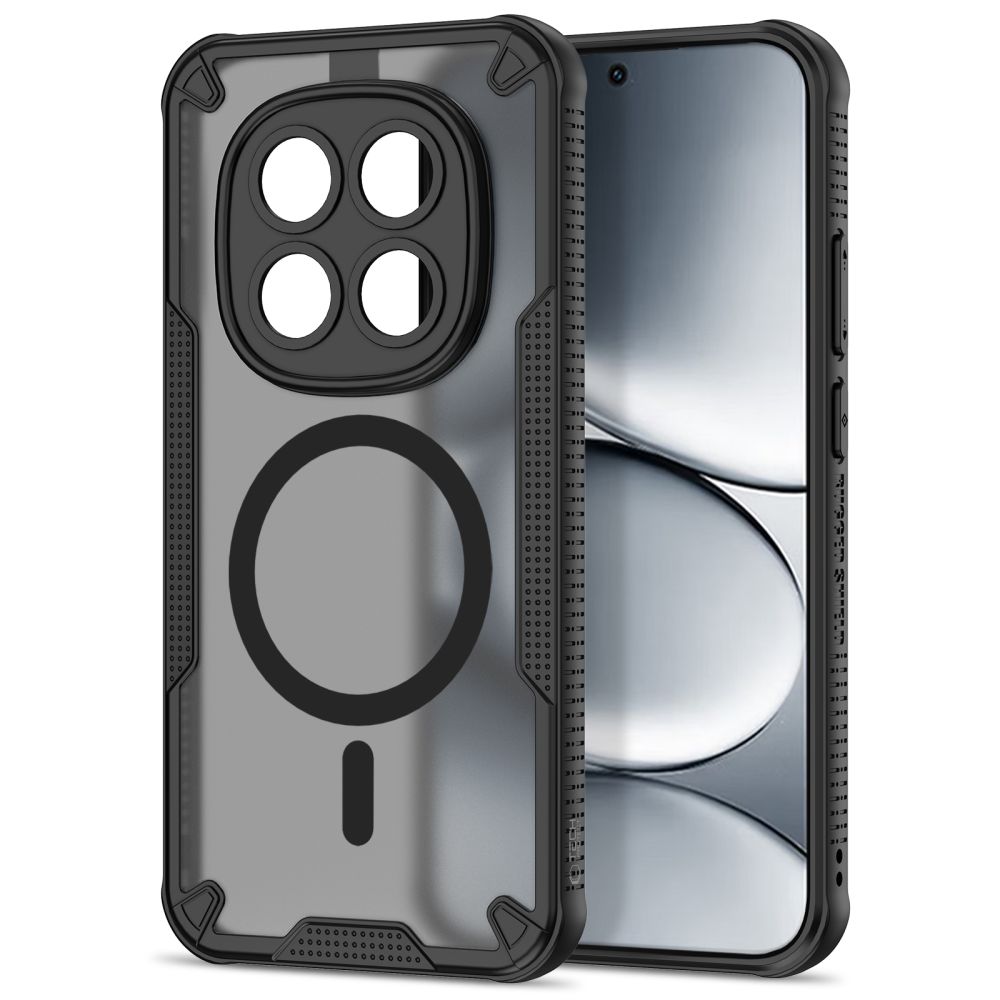 iTok webáruház - Tech-Protect Tech-Protect Rugged Shield MagSafe tok Xiaomi Redmi Note 15 Pro 5G készülékhez (fekete) 2 Tech-Protect Rugged Shield MagSafe Case for Xiaomi Redmi Note 15 Pro 5G (fekete)