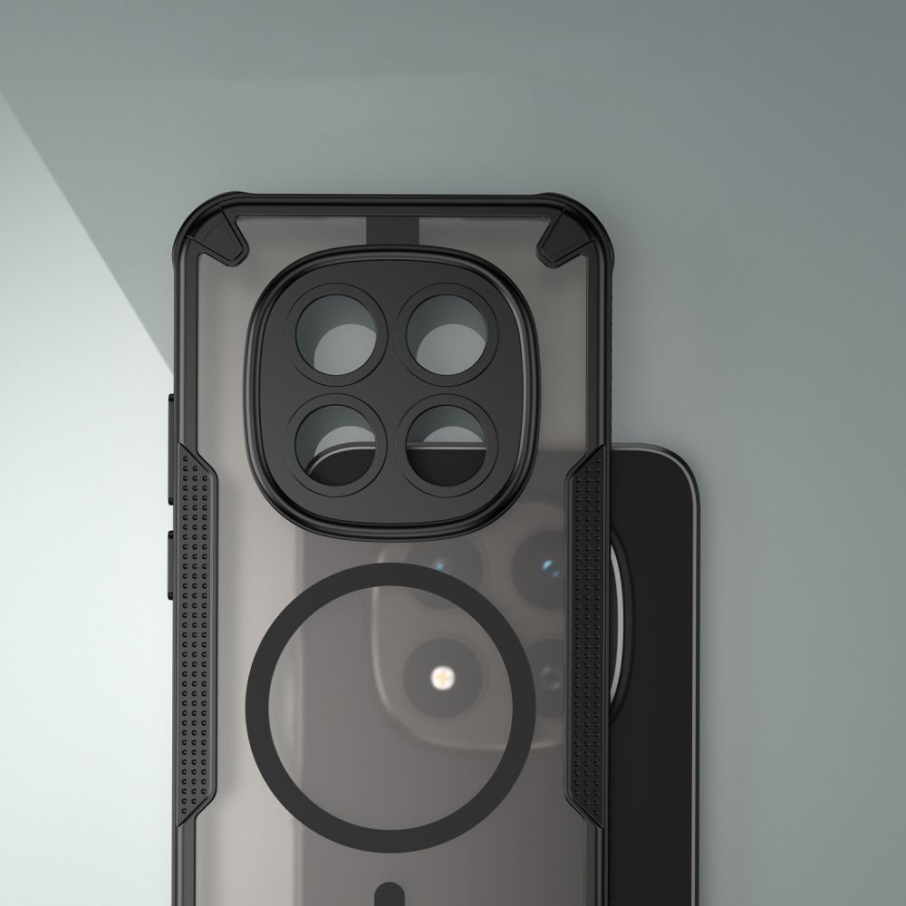 iTok webáruház - Tech-Protect Tech-Protect Rugged Shield MagSafe tok Xiaomi Redmi Note 15 Pro 5G készülékhez (fekete) 4 Tech-Protect Rugged Shield MagSafe Case for Xiaomi Redmi Note 15 Pro 5G (fekete)