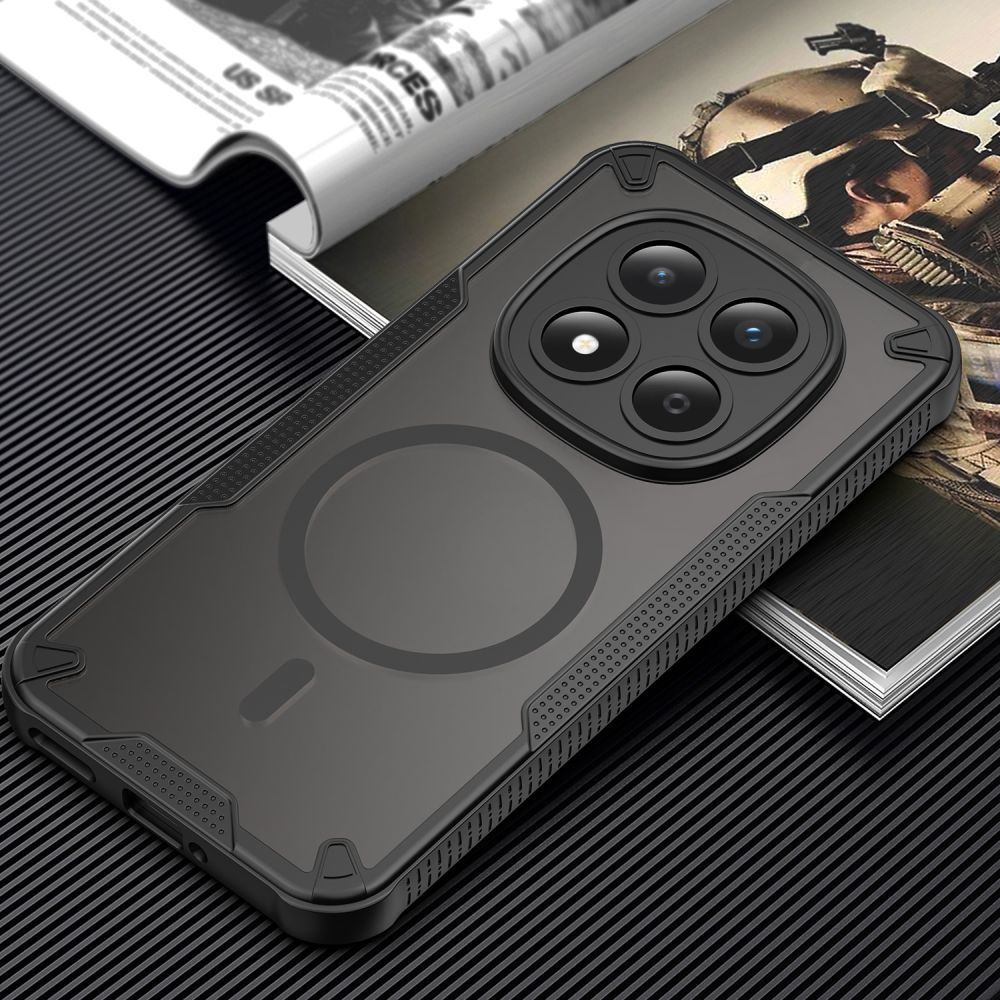 iTok webáruház - Tech-Protect Tech-Protect Rugged Shield MagSafe tok Xiaomi Redmi Note 15 Pro 5G készülékhez (fekete) 5 Tech-Protect Rugged Shield MagSafe Case for Xiaomi Redmi Note 15 Pro 5G (fekete)