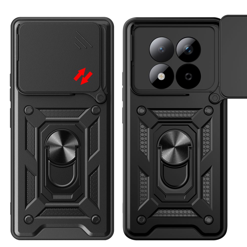 iTok webáruház - Tech-Protect Tech-Protect CamShield Pro tok Xiaomi Redmi Note 15 Pro 5G-hez (fekete) 2 Tech-Protect CamShield Pro Case for Xiaomi Redmi Note 15 Pro 5G (fekete)