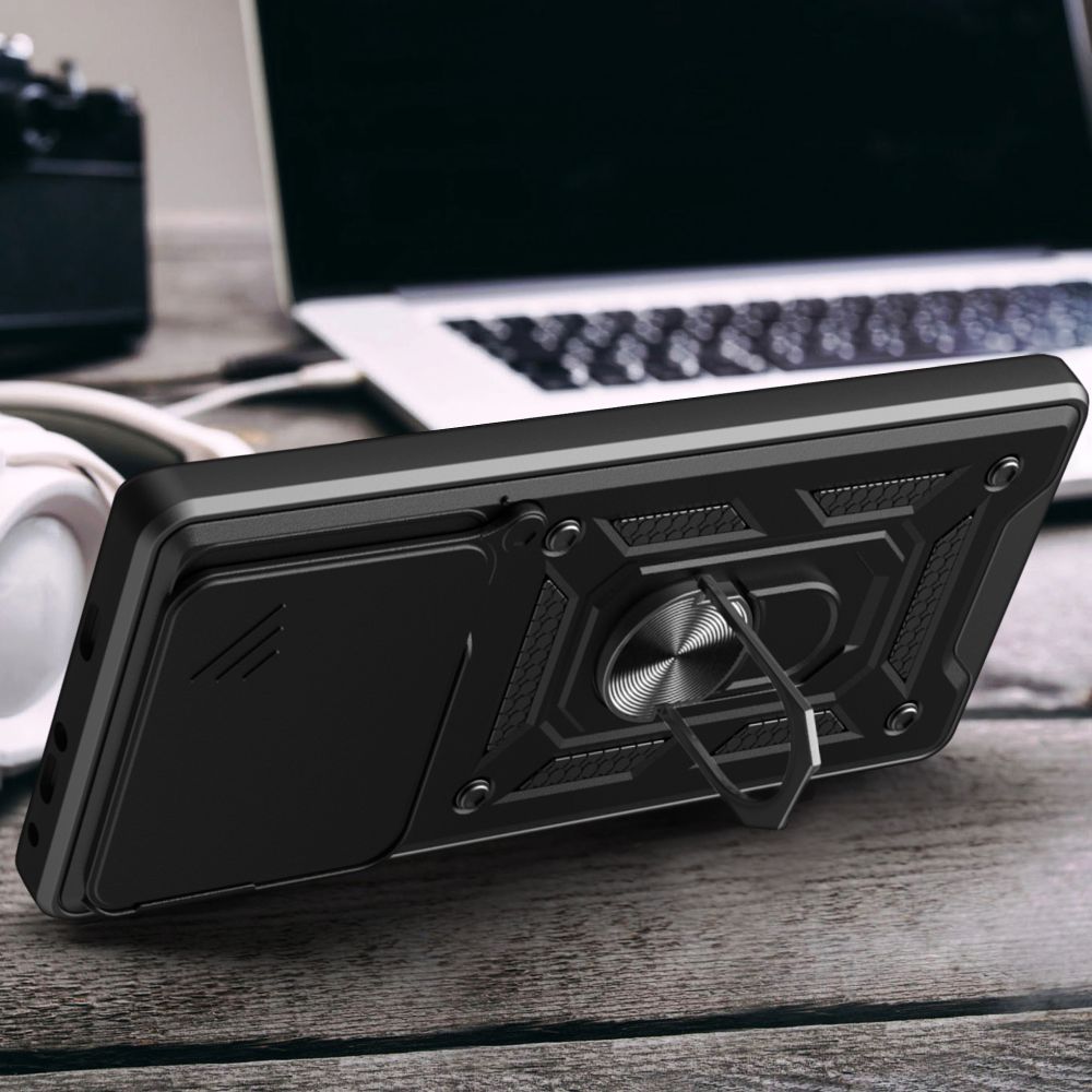 iTok webáruház - Tech-Protect Tech-Protect CamShield Pro tok Xiaomi Redmi Note 15 Pro 5G-hez (fekete) 5 Tech-Protect CamShield Pro Case for Xiaomi Redmi Note 15 Pro 5G (fekete)
